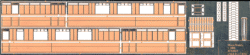 BCK0023S/4 LNER Teak D.217 BTO sides (52'6" corridor stock)