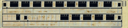 BCK0103aS/4 LNER Teak D.258 RB sides