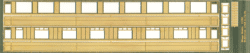 BCK0141aS/4 LNER Teak D.172 FK sides