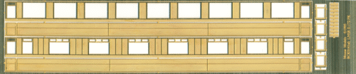 BCK0141aS/4 LNER Teak D.172 FK sides