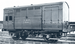 BCK1016/4 LMS D.1878 Horsebox