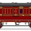 BCK1769/4 MR D.529  25ft Passenger Brake Van