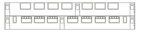 BCK3071S/4 SR Bulleid D.2320 CK sides