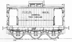 BWK0232/4 NER D.V3 Brake Van