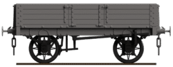 BWK0703/4 NBR D.55 4 Plank side door Wagon