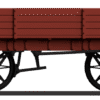 BWK1104/4 HR 4 Plank Low Wagon (No Doors)