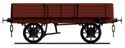 BWK1107/4 HR 4-Plank Low Wagon