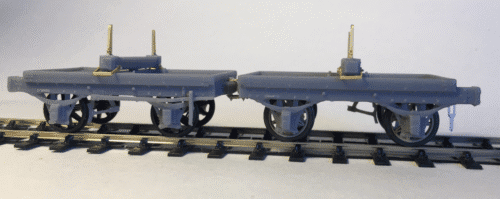 BWK1505/4 LNWR D.13 Twin Timber Wagon