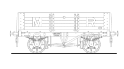 BWK1700/4 MR D.302 5-Plank Wagon