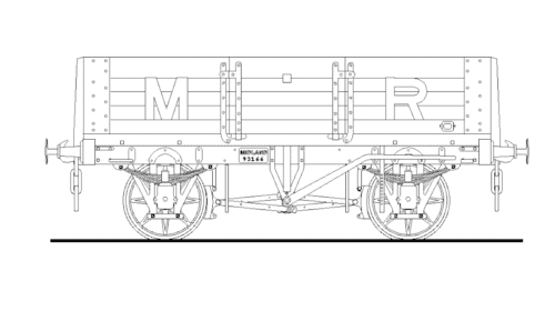 BWK1700/4 MR D.302 5-Plank Wagon