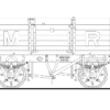 BWK1704/4 MR D.301 10T Lifting Plank Wagon