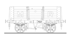 BWK1704/4 MR D.301 10T Lifting Plank Wagon
