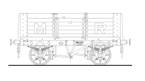 BWK1704/4 MR D.301 10T Lifting Plank Wagon