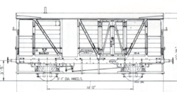 BWK3100/4 LSWR 18 Ton Goods Brake Van