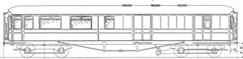 BCK0203/4 NER D.154 Brake First (2 compartment)