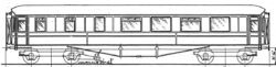 BCK0238/4 NER D.137 Buffet Car ex-TO