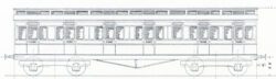 BCK0273/4 NER D.47 45' Clerestory Lav Composite