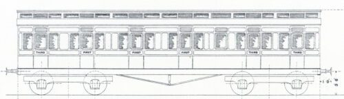 BCK0273/4 NER D.47 45' Clerestory Lav Composite