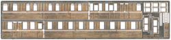 BCK0017S/4 LNER Teak D.20 SlC sides