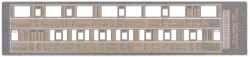 BCK0106S/4 LNER Teak D.  8 CGK sides
