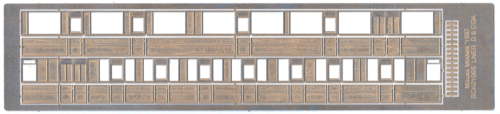 BCK0106S/4 LNER Teak D.  8 CGK sides