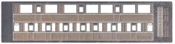 BCK0112S/4 LNER Teak D.  9 CK sides (52'6" corridor stock)