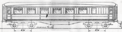 BCK0113S/4 LNER Teak D.182 TO sides (52'6" corridor stock)