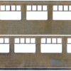 BCK3082S/4 SR Bulleid D.2665 RCO Rebuilt Tavern Car sides