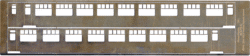 BCK3082S/4 SR Bulleid D.2665 RCO Rebuilt Tavern Car sides