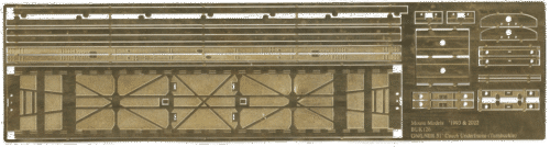 BUK0126/4 LNER 51' Carriage Truss Rod Underframe
